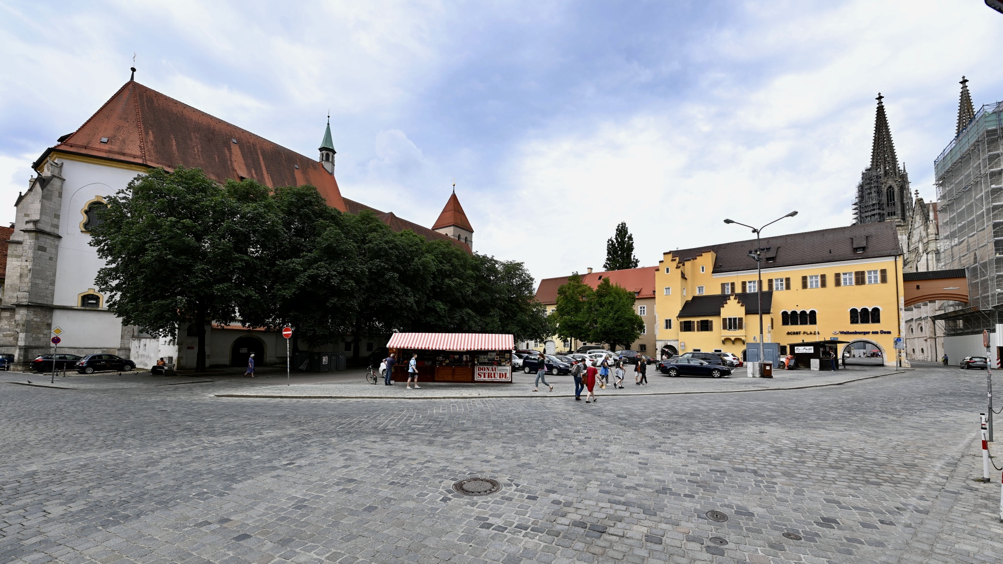 Stadtaufnahme im Freien