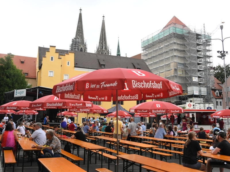 Festplatz im Freien