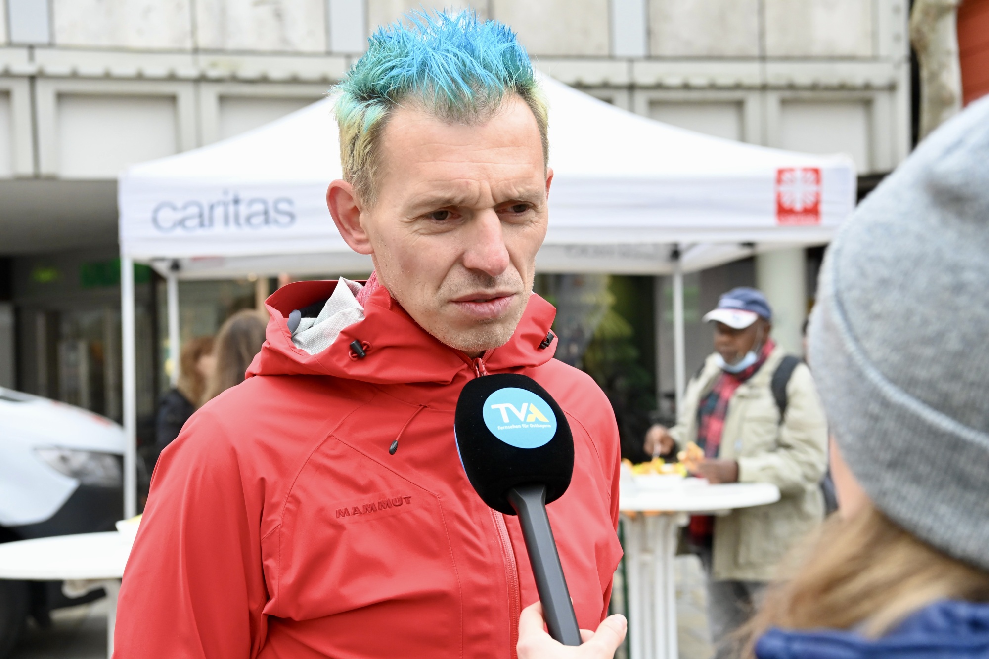 Mann im Interview