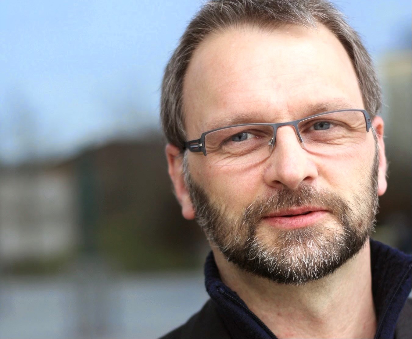 Mann im Portrait