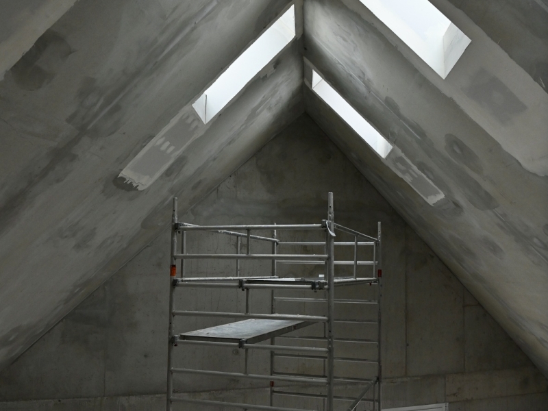 Blick in eine Baustelle