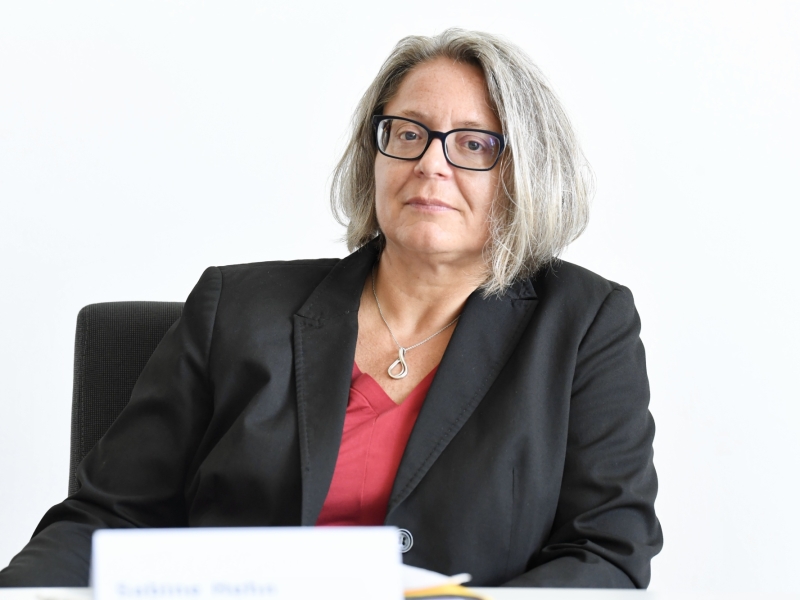 Frau im Portrait