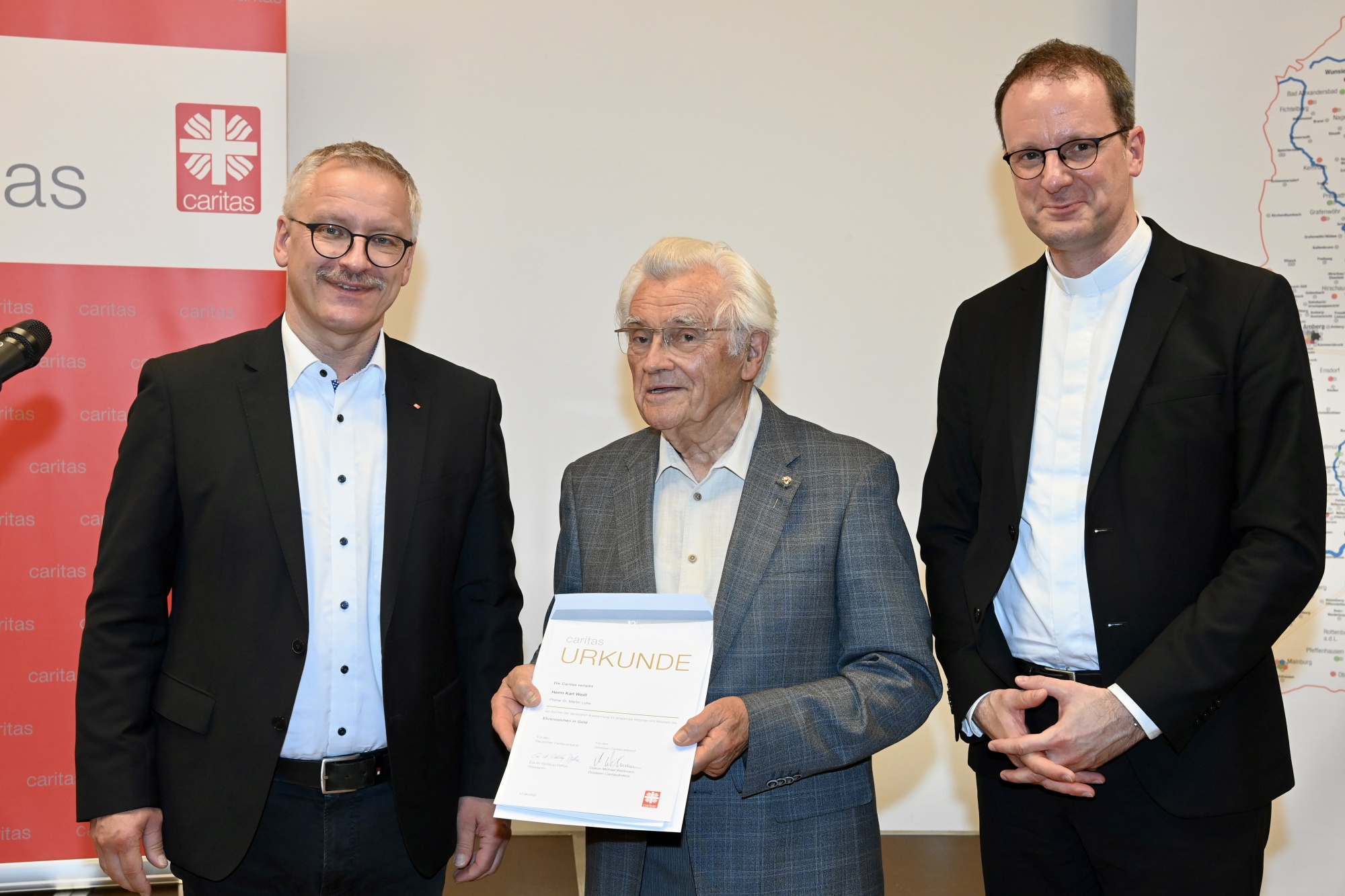 Portrait von drei Personen