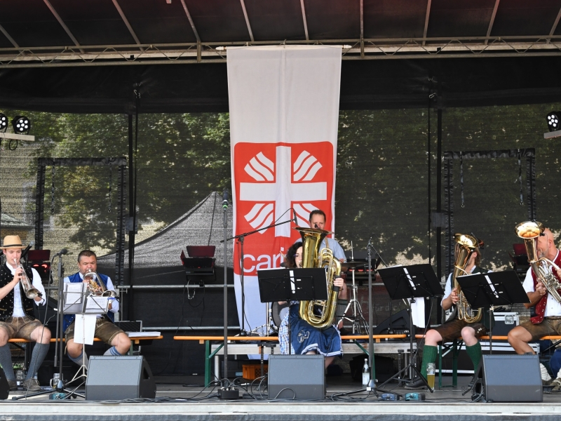 Musiker auf B&uuml;hne