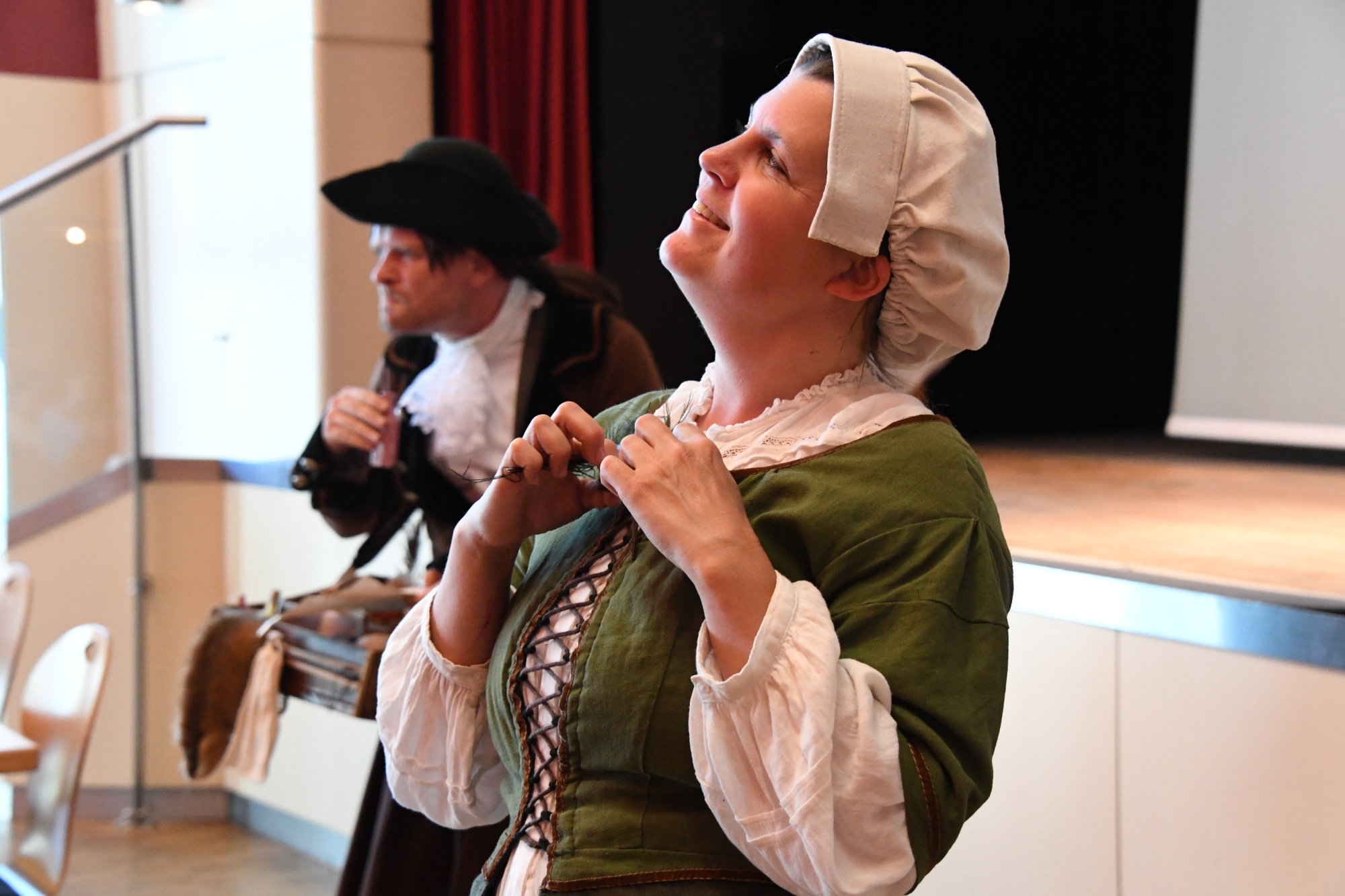 Showeinlage bei einem Kongress