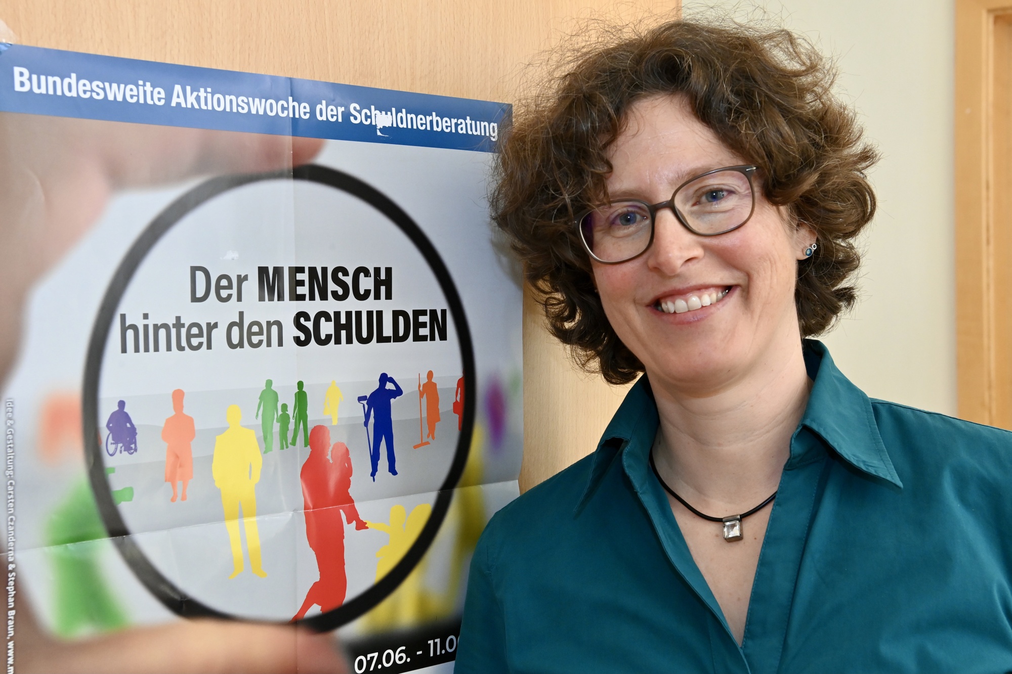 Frau im Portrait