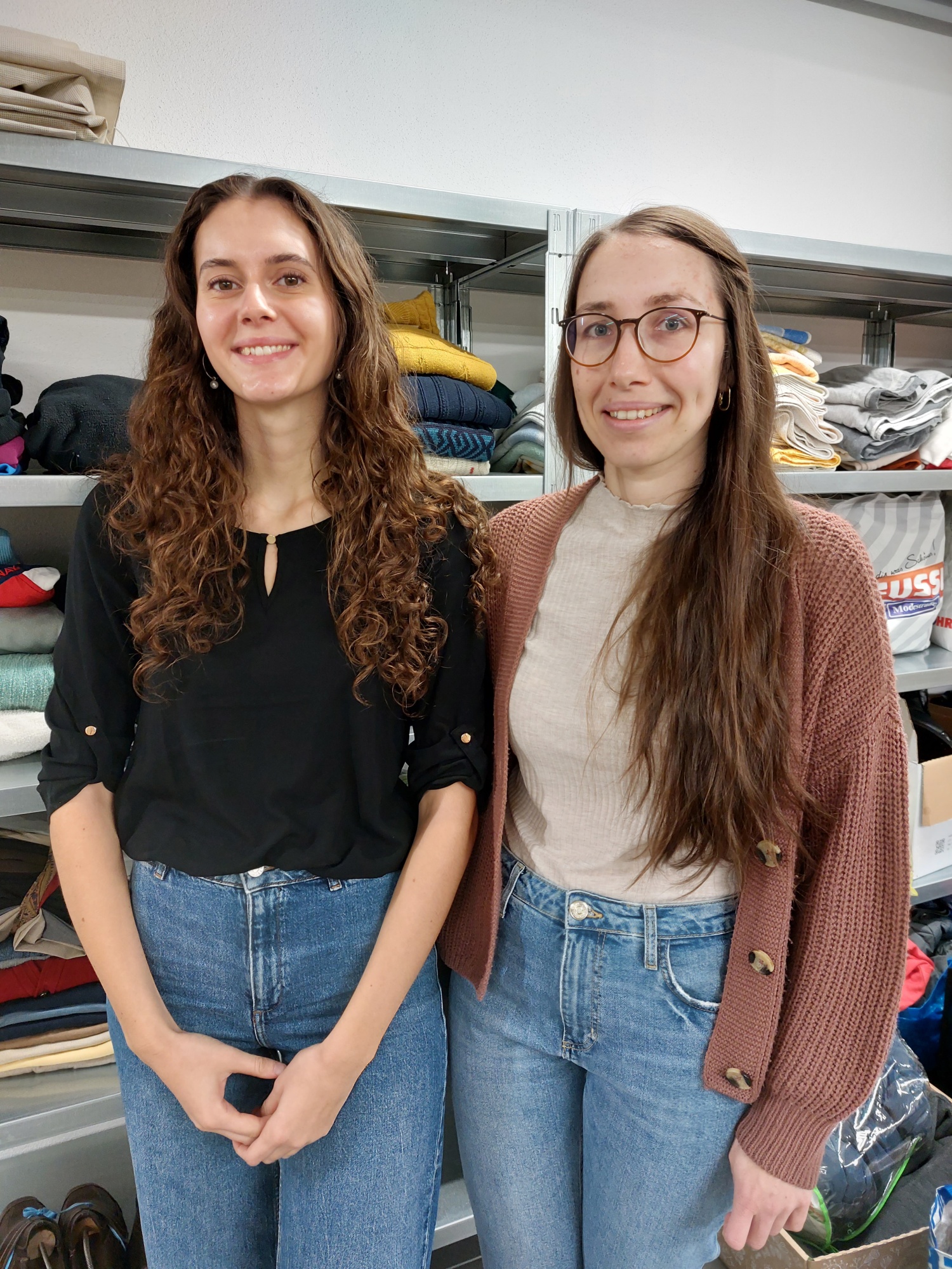 Zwei Frauen im Portrait