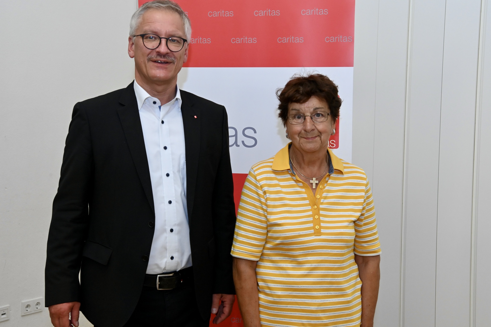 Zwei Personen im Portrait