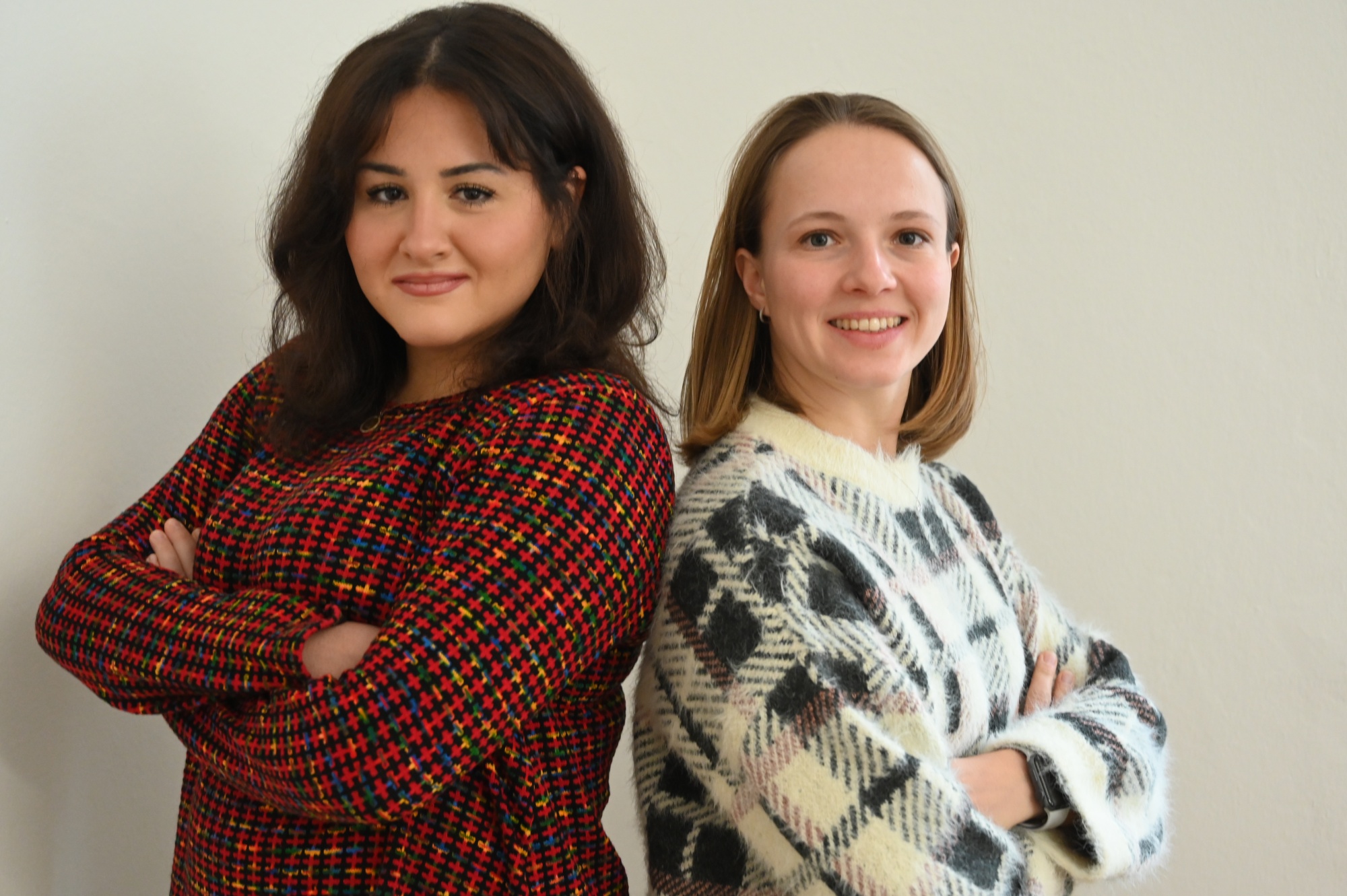 Zwei Frauen im Portrait