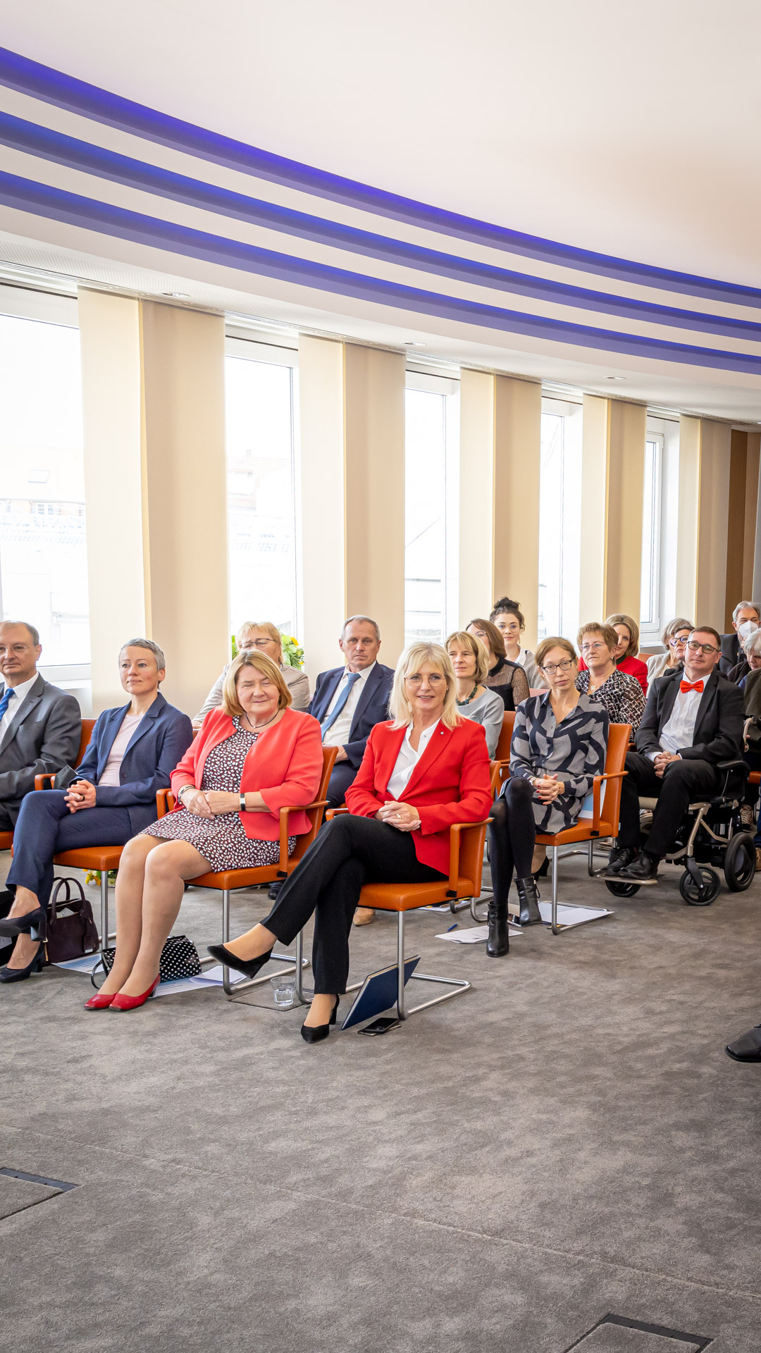 Zuschauer in Saal