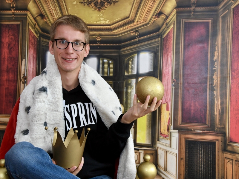Mann im Portrait