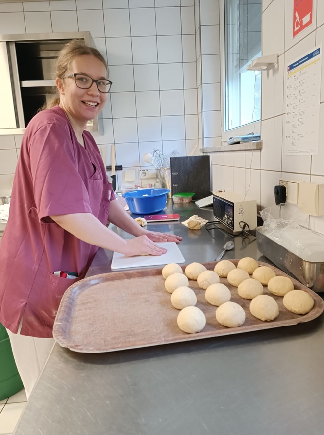 Backen von Gebäck