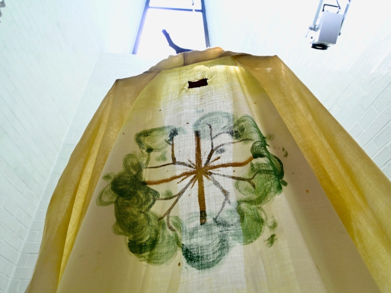 Detailaufnahme einer Kirche