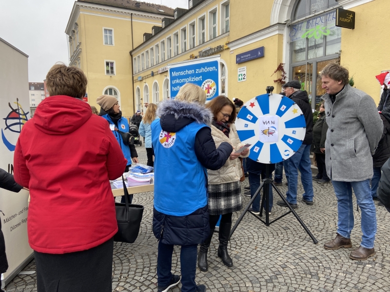 Stand der Bahnhofsmission