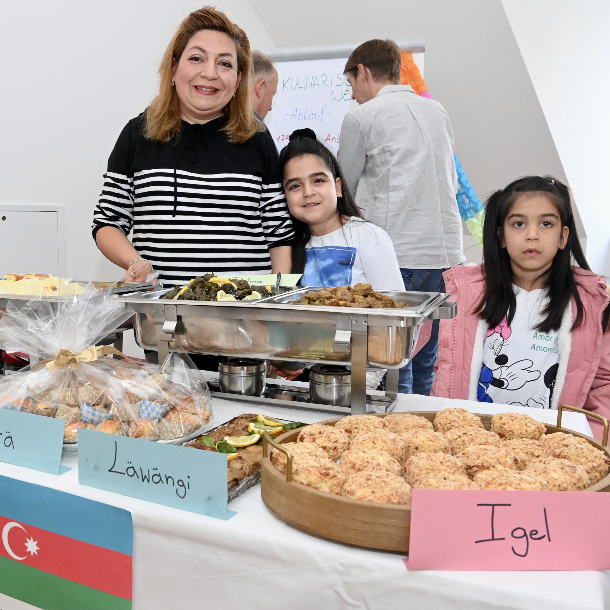 Personen bei Catering