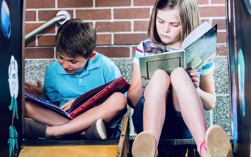 Kinder lesen