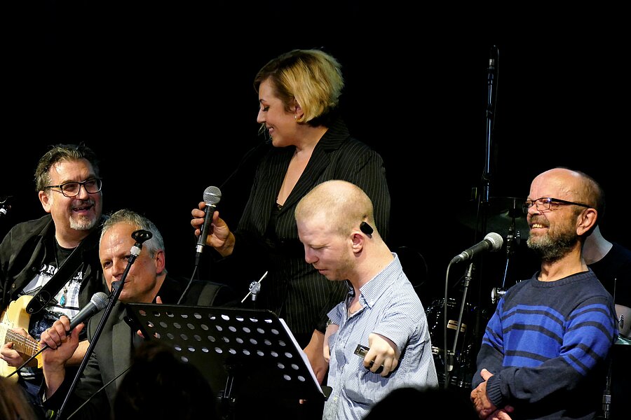 Jazzband in Club