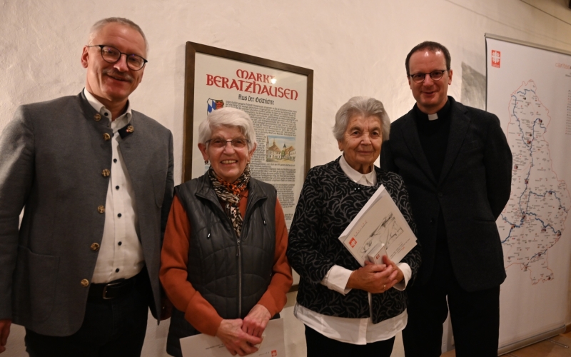 Vier Personen im Portrait