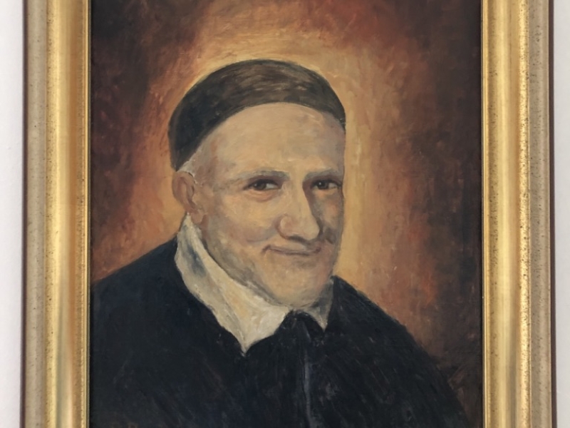 Gem&auml;lde eines Heiligen