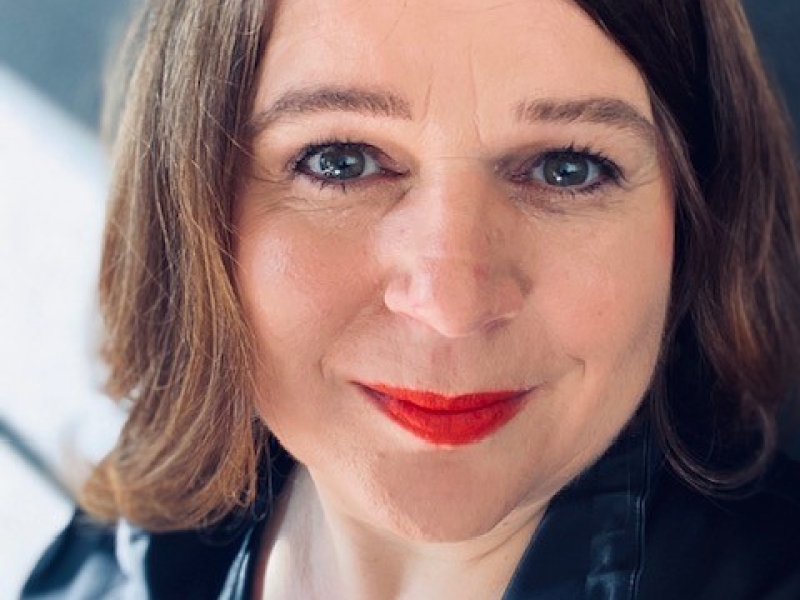 Frau im Portrait