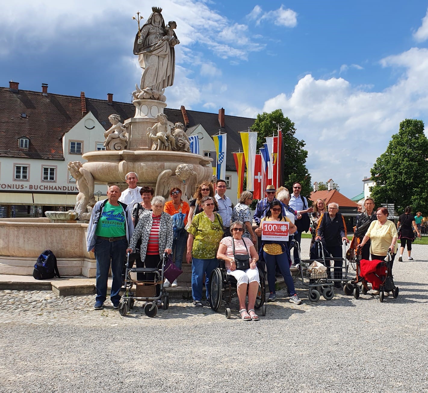 Gruppe von Senioren